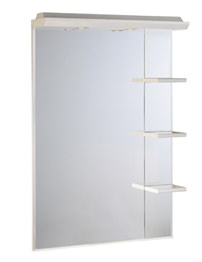 Roper Rhodes Valencia 700mm Mirror With Shelves And Canopy
