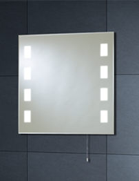 Phoenix Illuminated Back Lit Mirror 600mm x 600mm