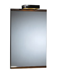 Phoenix Pensato Mirror With Walnut Trim