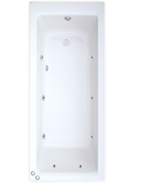 Trojan Elite Double Ended 8 jets Whirlpool Bath 1700 x 700mm