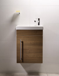 Roper Rhodes Esta Wall Hung Walnut Wash Unit And Ceramic Basin