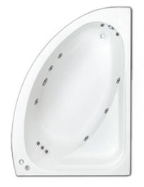 Trojan Orlando Right Handed Whirlpool Corner Bath 1495 x 1020mm