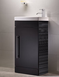 Roper Rhodes Esta Anthracite Finished Wash Unit And Ceramic Basin