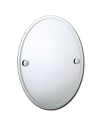 Roper Rhodes Tone Oval Mirror With Frosted Edge