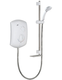 Mira Jump Electric Shower 9.5KW White And Chrome