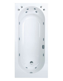 Phoenix Modena Single Ended Whirlpool Bath System 1