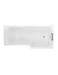 Balterley Square Left Or Right Hand Shower Bath 1680 x 800mm
