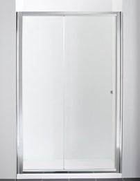 Manhattan New Era 1100mm Straight Sliding Shower Door