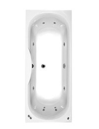 Phoenix Sicily Double Ended Whirlpool System 1 Bath