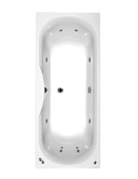 Phoenix Seville Double Ended Whirlpool Bath System 1