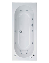 Phoenix Sienna Double Ended Whirlpool System 1 Bath