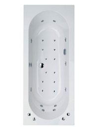 Phoenix Petrus Double Ended Whirlpool And Airpool System 3 Bath