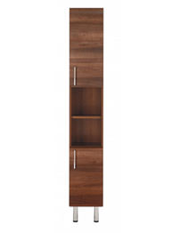 Balterley 300mm Tower Unit With Walnut Doors