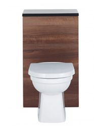 Balterley 500mm Walnut Back To Wall WC Unit Only