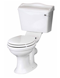 Lauren Ryther White Close Coupled Pan With Cistern And Fittings