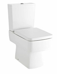 Lauren Bliss Close Coupled Short Projection Pan With Seat And Cistern