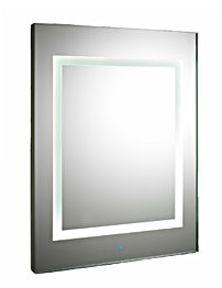 Lauren Level Touch Sensor Backlit Mirror With De-Mist Pad 600x800mm