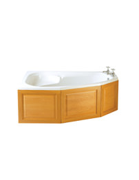 Heritage Dorchester Right Hand Offset Corner 1520 x 1000mm Bath