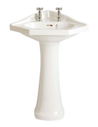 Heritage Rhyland 2 Tap Hole Corner Basin