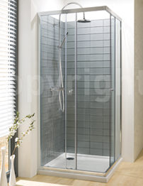 Simpsons Edge 900mm Corner Entry Shower Enclosure