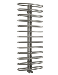 Reina Spica Satin Stainless Steel Designer Radiator 520 x 1240mm