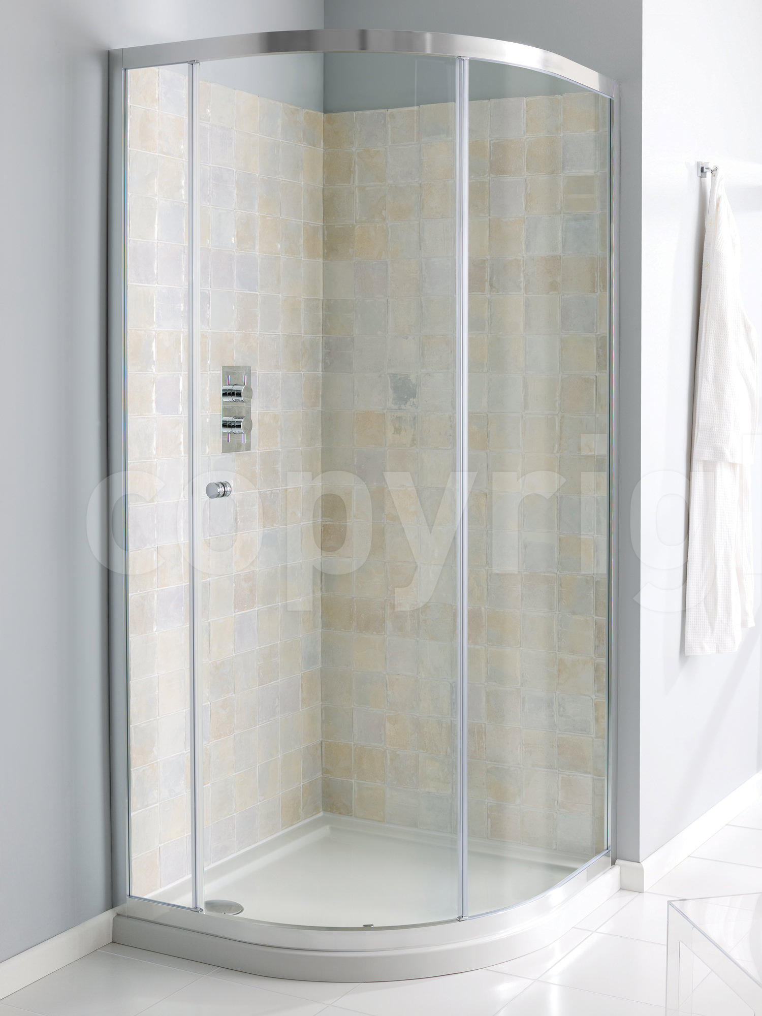 Simpsons Edge Single Door Quadrant Shower Enclosure 800 x 800mm