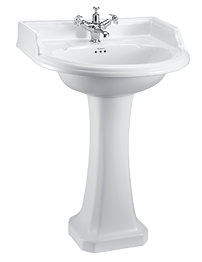 Burlington Round Classic Basin With Regal Pedestal
