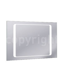 Bauhaus Linea 1000mm Back Lit Mirror