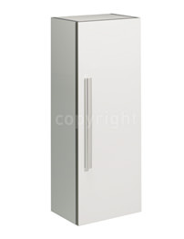 Bauhaus Glide White Gloss Finished Half Tower Storage Unit