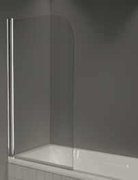 Merlyn Single Panel Over Bath Screen