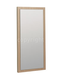 Bauhaus Edge 360mm Dune Finish Vanity Mirror