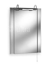 Ultra Pallas Mirror With Light 550 x 750mm