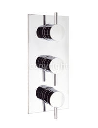 Crosswater Elite Thermostatic 3 Way Diverter Shower Valve Portrait
