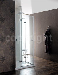 Simpsons Design 700mm Semi-Frameless Corner Entry Shower Enclosure