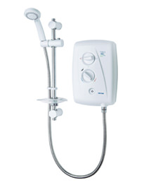 Triton T80Z Fast Fit Electric Shower 9.5 KW White And Chrome