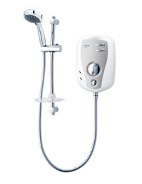 Triton T100xr Electric Shower 8.5 KW White And Chrome