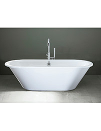 Aquadart Khali 1800mm Skirted Flat Top Bath Tub