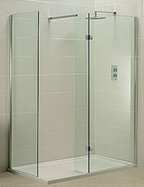 Phoenix Techno View Double Wall Walk-in Shower Enclosure