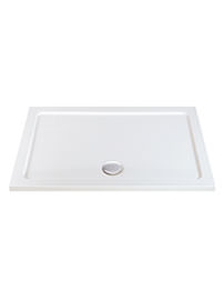 Phoenix 40mm Low Profile Rectangular Shower Tray 1100 x 760mm