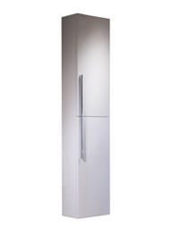 Roper Rhodes White finished Wall Mounted Tall Storage Unit