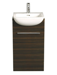 Heritage Fresso Dark Zebrano 500mm Vanity Unit
