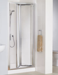 Lakes Classic Framed Bi-Fold Door 1000 x 1850mm Silver