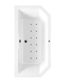 Phoenix Plato Inset Airpool Bath 1700 x 800mm