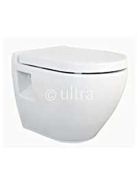 Ultra Jardine Round Wall Hung Pan With Top-fix Soft Close Seat