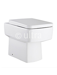 Ultra Square Back to Wall Pan With Dual Flush Cistern And Soft Close Seat
