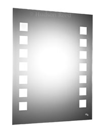Hudson Reed Maverick Motion Sensor Backlit Mirror 550 x 700mm