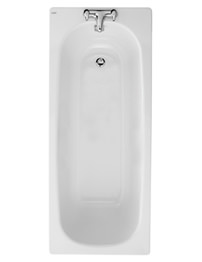 Twyford Celtic Plain Steel Bath 1500 x 700mm With Legs