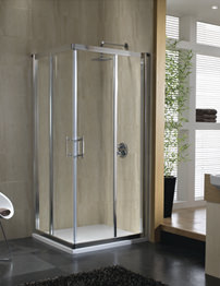 Twyford Geo6 Corner Entry Shower Enclosure 760-800mm