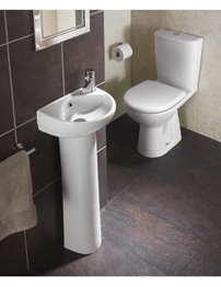 Twyford Refresh White Cloakroom Suite