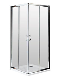 Lauren Ella Corner Entry Shower Enclosure 800 x 800mm